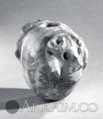 521px Mace head with Two bull's heads MET ME49 23 3 Шумер 2900 2700до Метрополитан