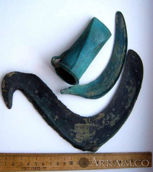 Вещевой клад поздней бронзы. Хмельницкая обл.