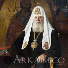 ryzhenkov pavel viktorovich 25 portrait Of patriarch alexy Ii