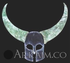Sheet bronze horns For A Corinthian helmet, 7th C. BC