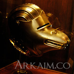 Vienna, Of 1529, By Hans Seusenhofer Of Innsbruck, Austria, For King Ferdinand I (1503 1564).  wolf faced visor