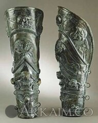 1459942475 3. bronze greaves Leg protectors discovered At pompeiis gladiator barracks. The discovery Of pompeii And herculaneum . 0