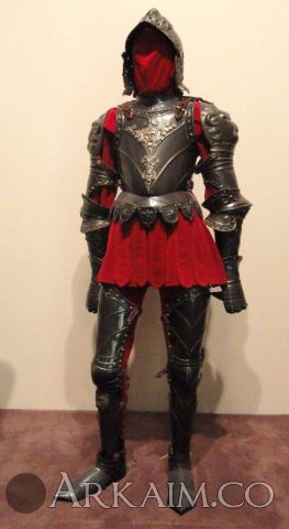1467884321 13. composite ceremonial armor A La romana italy late 1500s Or early 1600s with decoration from 1800s higgins armory museumjpg