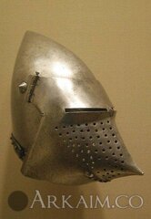 1495128312 10. isored bascinet western europe 1375 1400. Met