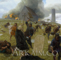 norse marauders wreak mayhem At clonmacnoise ireland
