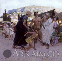 Man runs first marathon To bring news Of greek victory over persia