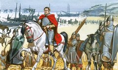 william The conqueror arriving In england