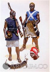 infantryman Of The kingdom Of dahomey during The franco dahomean wars In The 1890c2b4s