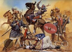 legionarios-en-batalla-contra-arqueros-a-caballo-parto-sasc3a1nidas-mesopotamia-c-260-d-c.jpg