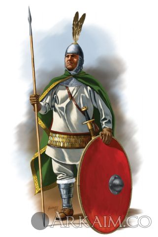 soldier Of exkoubitoi ninth century