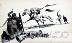 The battle Of senlac hill