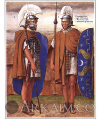 richard hook showing roman warriors Of The praetorian guard