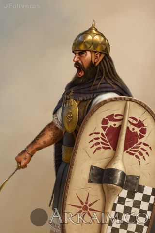 joan francesc oliveras pallerols illyrian warrior
