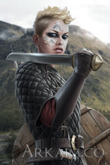 joan francesc oliveras pallerols shieldmaiden