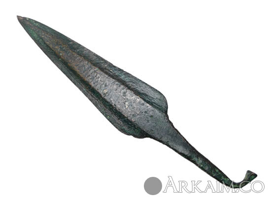 Черешковые бронзовые наконечники копий