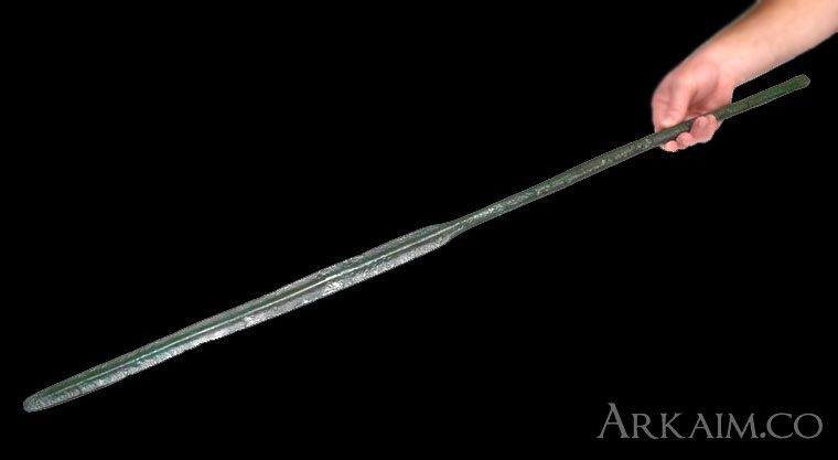Пиковидные копья периода Бронзы