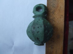 кистень боевой КР с солярниками.10-12вв.