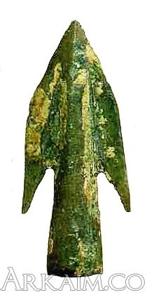 килевидный наконечник киммерийского периода