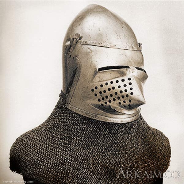 Бацинеты Позднего средневековья