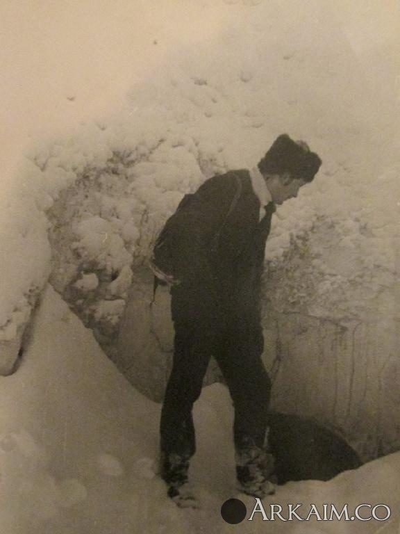 Меловая пещера. Холки. Начало ноября 1981 года..jpg